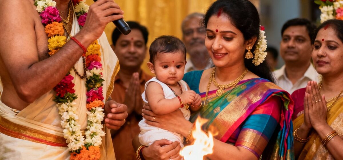 Name Giving Puja Ceremony