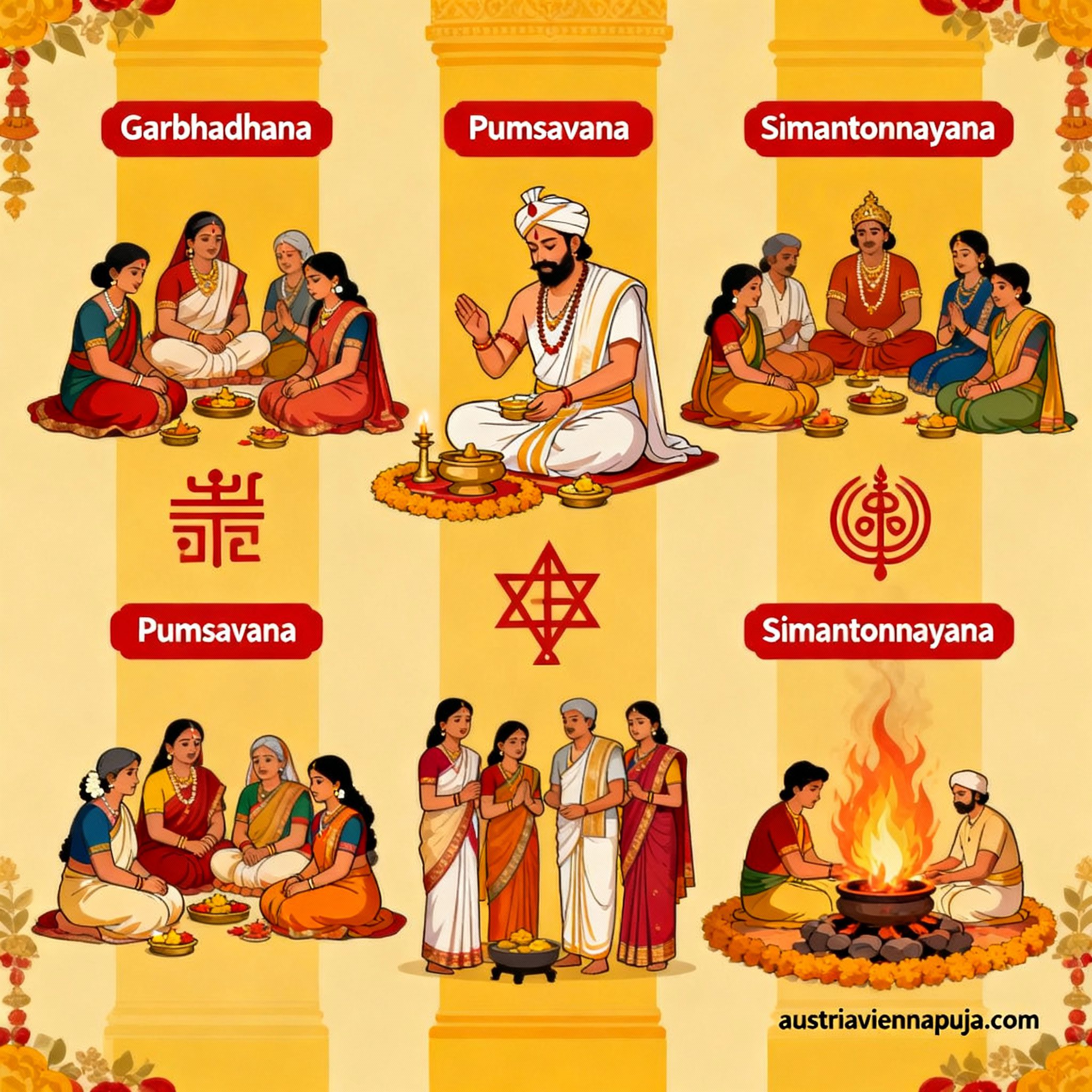 Samskaras and Ceremonies in Vedic Hindu Tradition