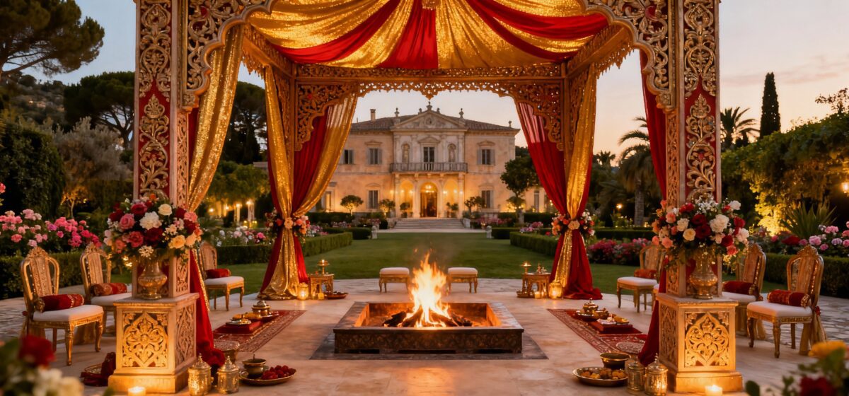 European Venue for Hindu Wedding 1 European Venue for Hindu Wedding